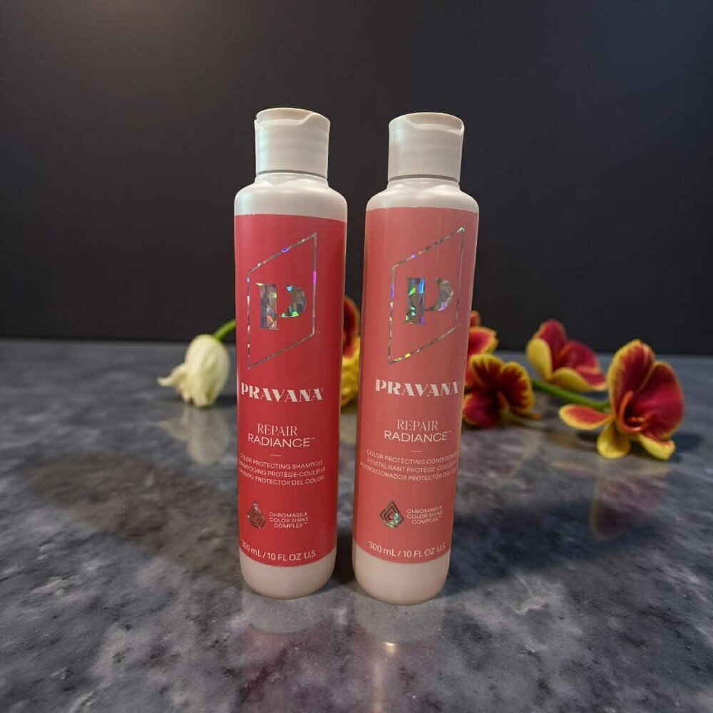 Pravana Repair Radiance Protecting Shampoo & Conditioner 10 oz